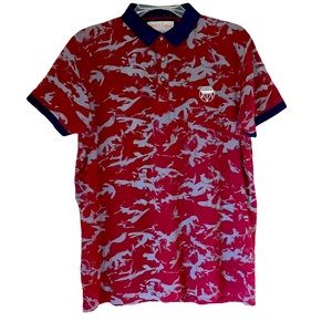 Henry’s Cotton Polo Printed Super Soft Size:Xlg